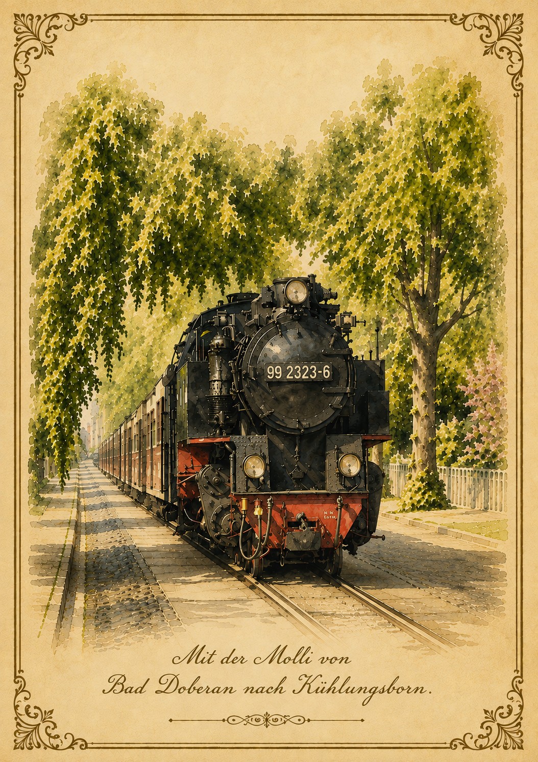 Ausgabe Molli und Villa Baltic